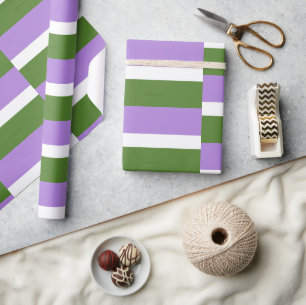 Papier Cadeau SlipperyJoe's Genderqueer Pride Couleurs du drapea