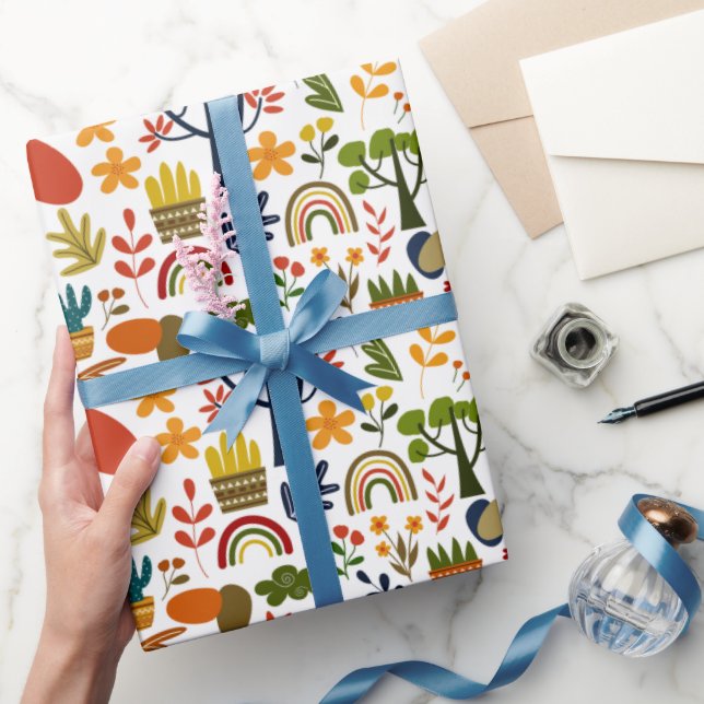 Papier Cadeau Smart beau mignon multi-motif (Cadeaux)