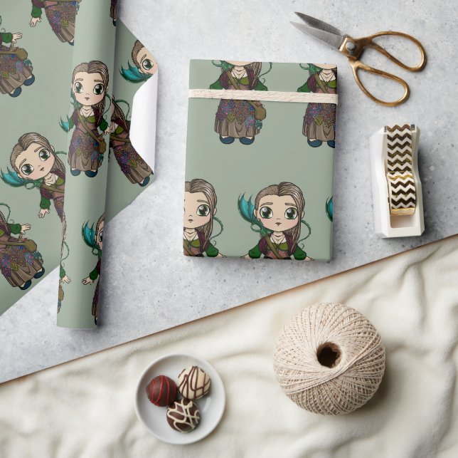 Papier Cadeau snàthdearc (Artisanat)