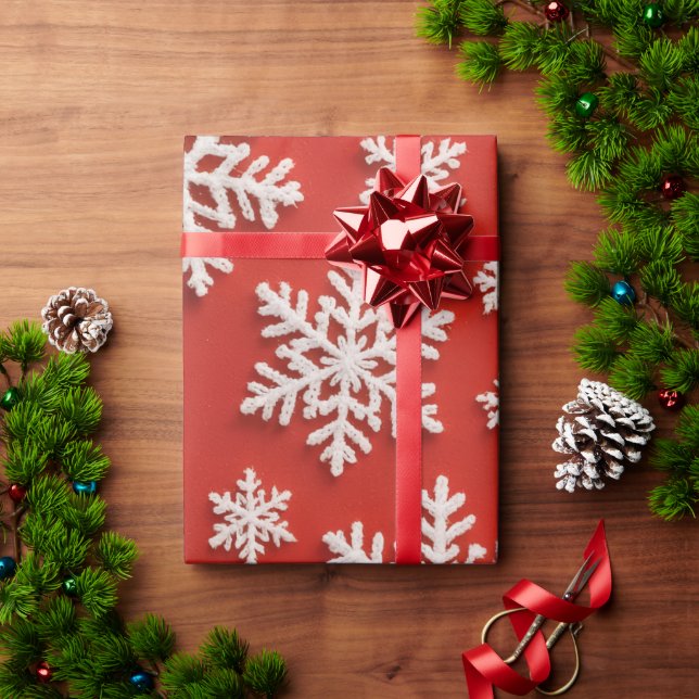 Papier Cadeau Snowflake Treasure (Cadeau de vacances)