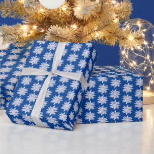 Papier Cadeau Snowflon hiver Fêtes de Noël Art crayon