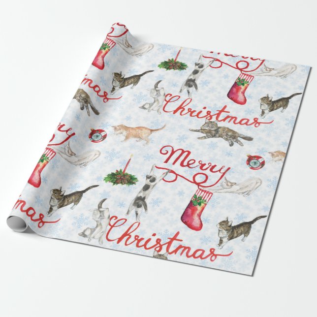 Papier Cadeau So Many Kittens (Déroulé)