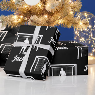 Papier Cadeau Soccer Personnalisé Goalkeeper Football Hommes
