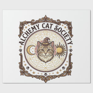 Papier Cadeau Société de l'Alchimie des Chats Alchimie des Chats
