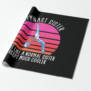 Papier Cadeau Soeur Gymnaste