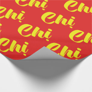 Papier Cadeau Soeur Vietnamienne - Chi ~ Tien ng Viêt