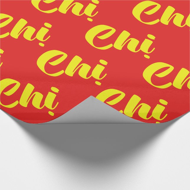 Papier Cadeau Soeur Vietnamienne - Chi ~ Tien ng Viêt (Coin)