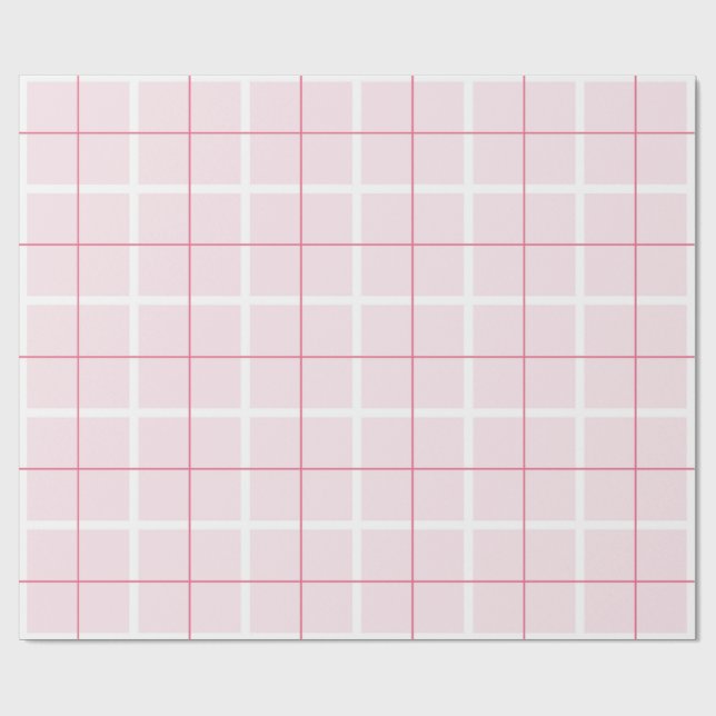 Papier Cadeau Soft Color Vertical Stripe Pattern Point Design (Plat)