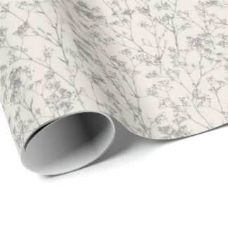 Papier Cadeau Soirée Calmante, Enveloppe Cadeau Romantique Tropi