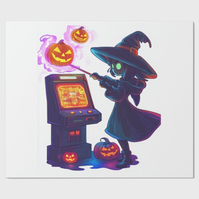 Papier Cadeau Soirée de l'Arcade de la Sorcière (Plat)