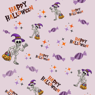 Papier Cadeau Soirée d'Halloween en costume mignon