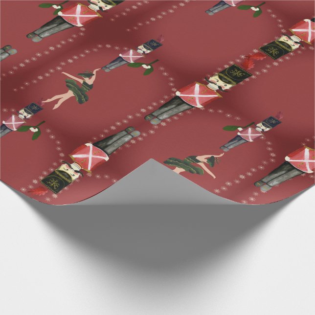 Papier Cadeau Soldats Ballerinas (Coin)