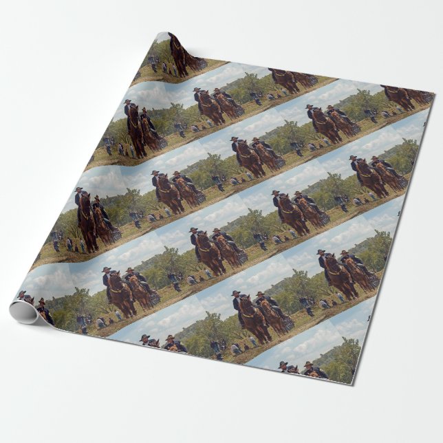 Papier Cadeau Soldats de l'union monétaire (Déroulé)