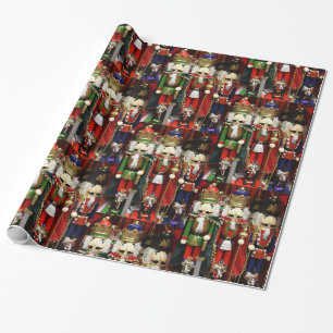 Papier Cadeau Soldats de Noël Casse-Noisette