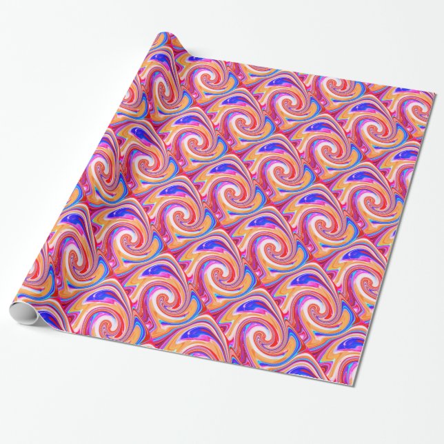 Papier Cadeau Soleil d'été (Déroulé)