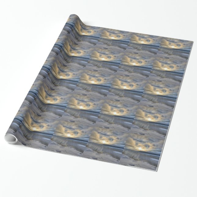 Papier Cadeau Solstice d'hiver Turnagain Arme (Déroulé)