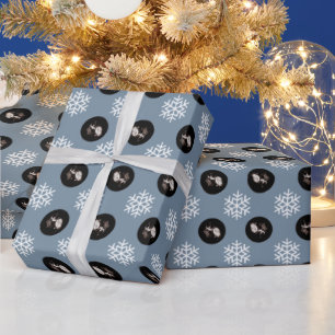Papier Cadeau Sonogramme Bébé personnalisé Fête de Feu de Ne