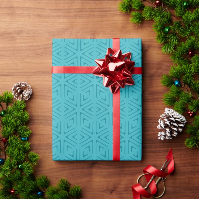 Papier Cadeau Sophistiqué Amour Tendance Monogramm (Cadeau de vacances)