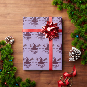 Papier Cadeau sorcière motif
