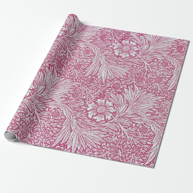 Papier Cadeau Souci par William Morris (Déroulé)