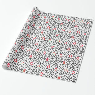 Papier Cadeau Soupe à alphabet