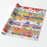 Papier Cadeau Souris et amis Hanoukka/Chanukah Wrapping Paper Mo<br><div class="desc">Enveloppe Cadeau Hanoukka "Souris et amis". Profitez de mon nouveau design de papier d'emballage. Le prix varie selon le choix entre 4 types de papier et 5 formats de papier. Merci d'être passé faire du shopping. Votre entreprise est grandement appréciée. Bon appétit ! Chag/Happy Chanukah/Hanoukka!!!Vinyle: Papier à envelopperAssurez-vous que chaque...</div>