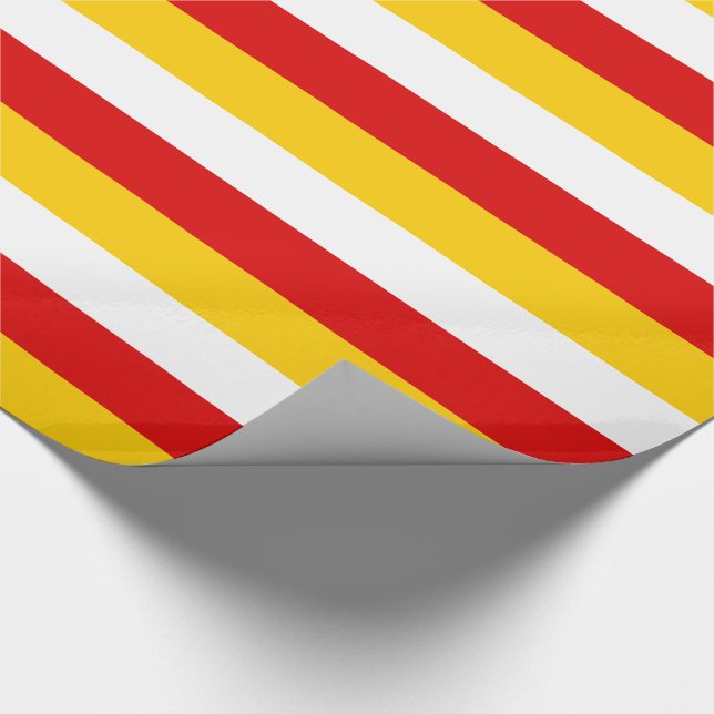 Papier Cadeau South Ossetia Flag (Coin)
