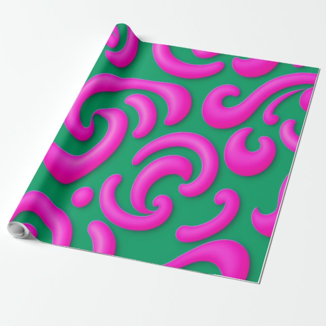 Papier Cadeau 🎁  Sparkling Splendor Wrapper Collection de papie (Déroulé)