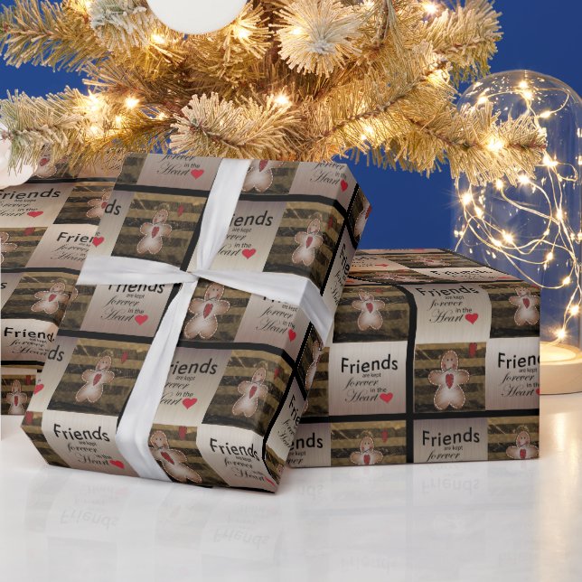 Papier Cadeau Special Friends Christmas Love (Vacances)