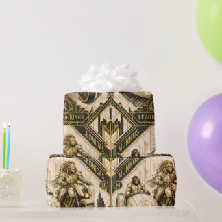 papier cadeau spécial ivory/emballage/cadeau d'ann