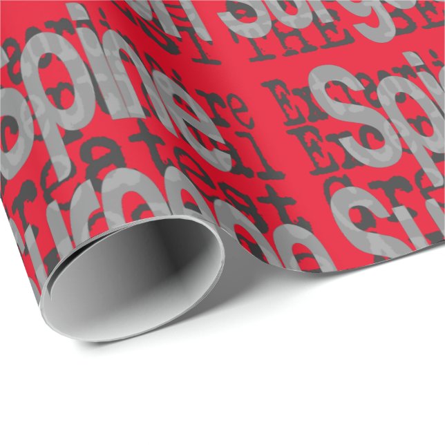Papier Cadeau Spine Surgeon (Coin rond)