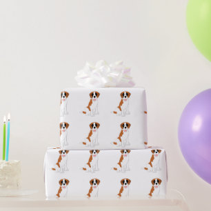 Papier Cadeau St Bernard
