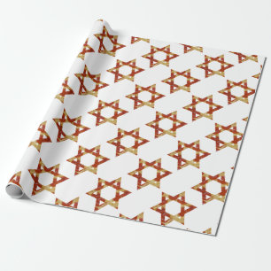 Papier Cadeau star de la pizza de david
