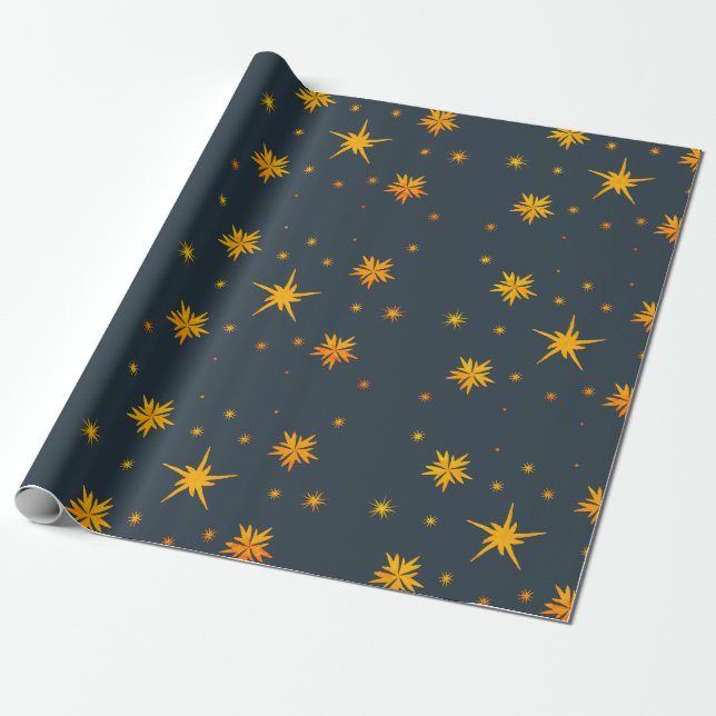 Papier Cadeau Starshine Nightsky (Déroulé)