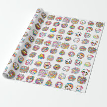 Stickers Kawaii adorables Promenades pour mignonne