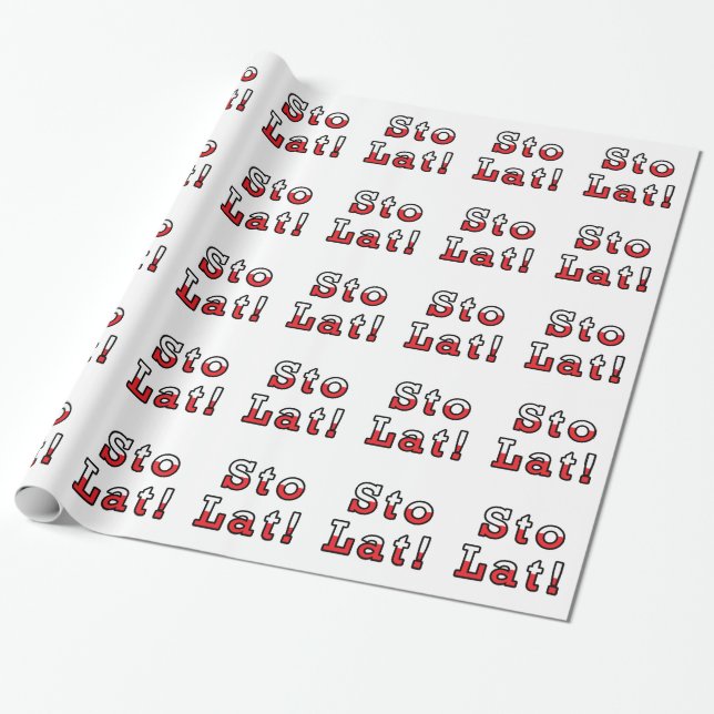 Papier Cadeau Sto Lat (Déroulé)