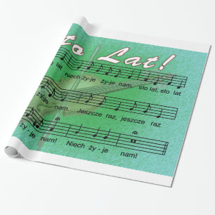 Papier Cadeau Sto Lat Chanson Avec Fiddle