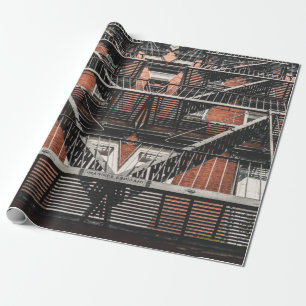Papier Cadeau Stoops d'immeuble