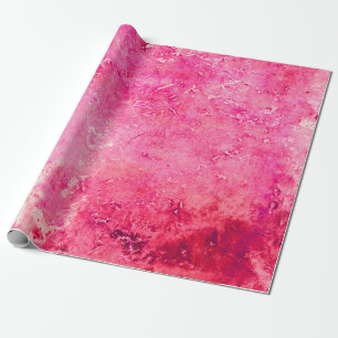 Papier Cadeau Structures pink made in manual on a paper paintsba