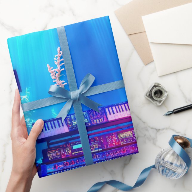 Papier Cadeau Studio de musique sous-marin (Cadeaux)