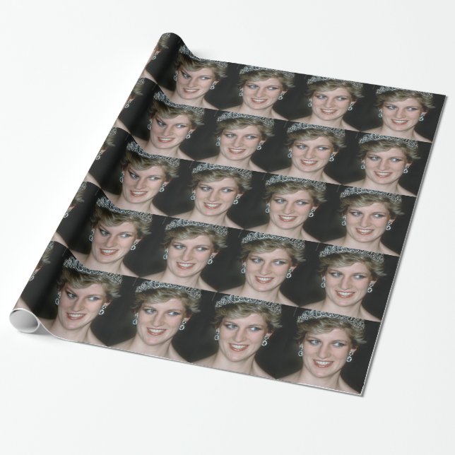 Papier Cadeau Stunning ! HRH Princess Diana (Déroulé)