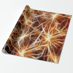 Papier Cadeau Style Médicale de neurones