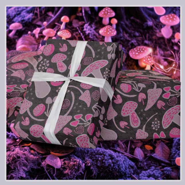 Papier Cadeau Style Motif d'automne unique (Créateur téléchargé)