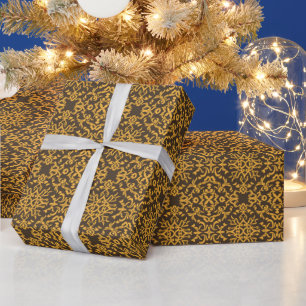 Papier Cadeau style victorien élégant look luxe