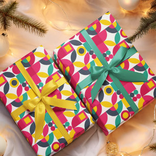 Papier Cadeau Style Vintage Bauhaus