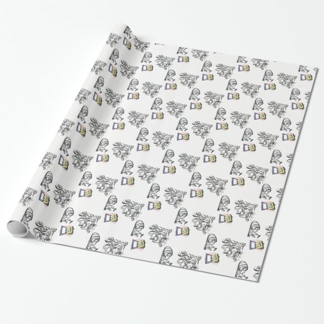 Papier Cadeau Styliste (Déroulé)