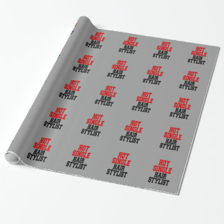Papier Cadeau Stylo à cheveux simples à chaud