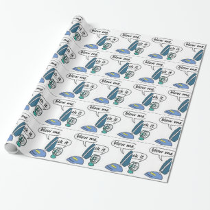 Papier Cadeau sucez-le, soufflez-moi