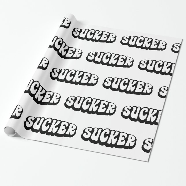 PAPIER CADEAU SUCKER (Déroulé)