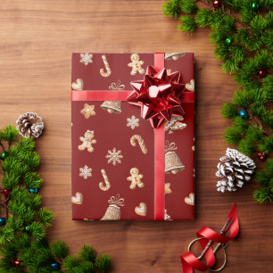 Papier Cadeau Sucre et épices de Noël !